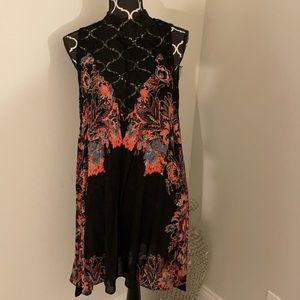 Free people net neck line dress